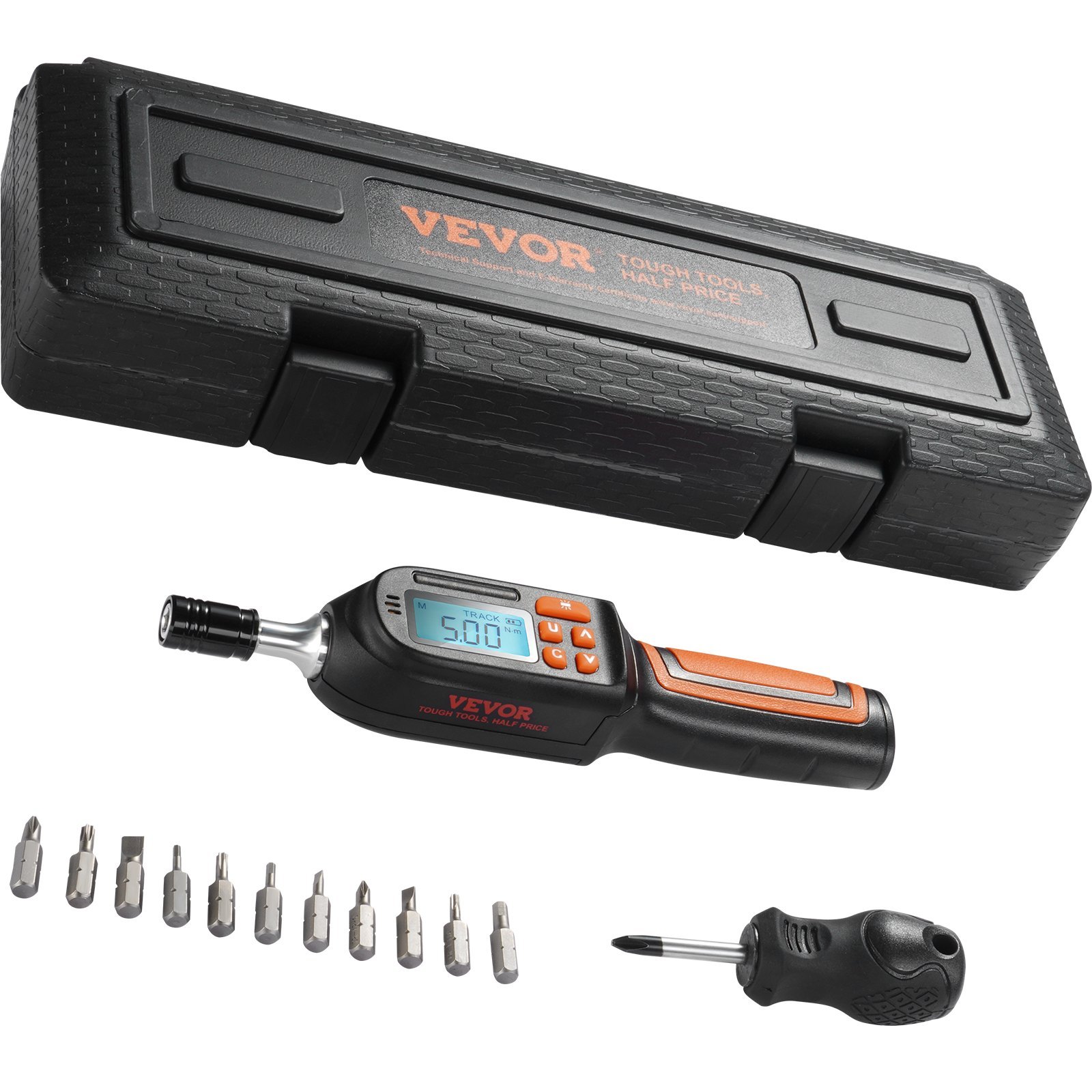 Digital Torque Screwdriver, 2.65-70.67 in-lbs, 0.01 N·m Increment, with Bits & Case 22 Digital Torque Screwdriver, 2.65-70.67 in-lbs, 0.01 N·m Increment, with Bits & Case - Image 6