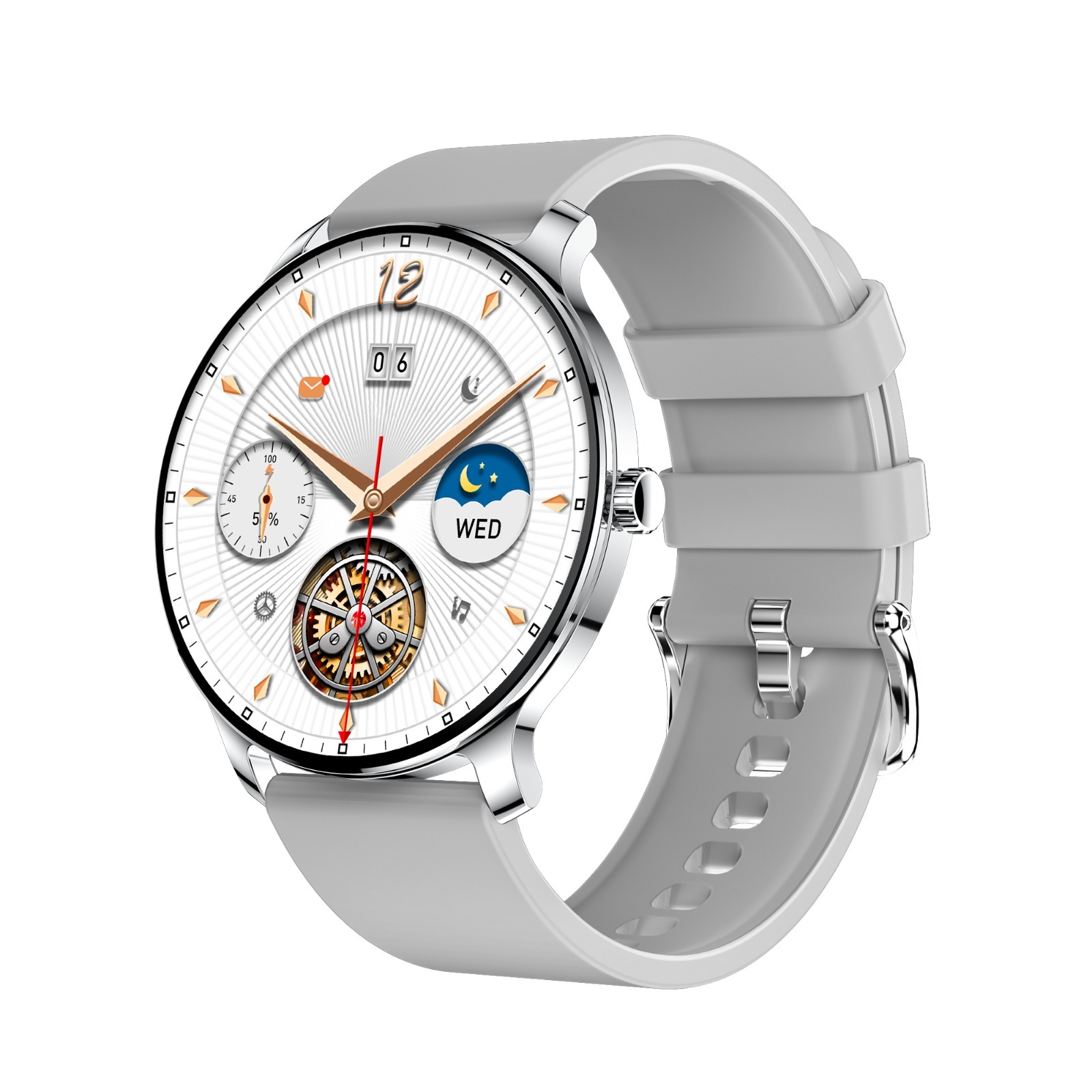Ultra Slim Smart Watch For Men Women, 1.43 AMOLED Screen Fitness Watches , LP67 Outdoor Watch For Android Ios - Image 5