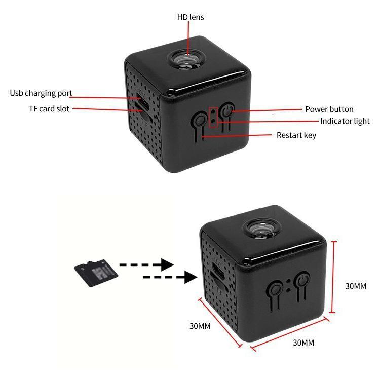 Modern Tech Cube Smart Home Camera - Image 9