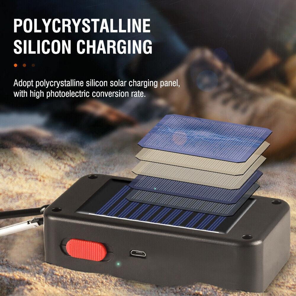 Solar Portable Camping Lantern, Tent Lantern, Rechargeable Hiking Lantern - Image 6
