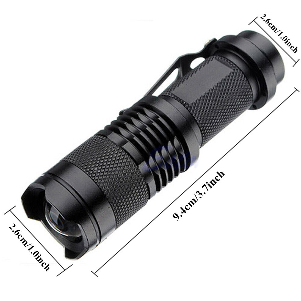 2 Pack UV Flashlight LED Handheld Blacklight Ultra Violet Flashlight 395nm Mini Light Inspection Lamp Torch Detector For Dog Pet Urine Stains, Bed Bugs And Scorpions - Image 5