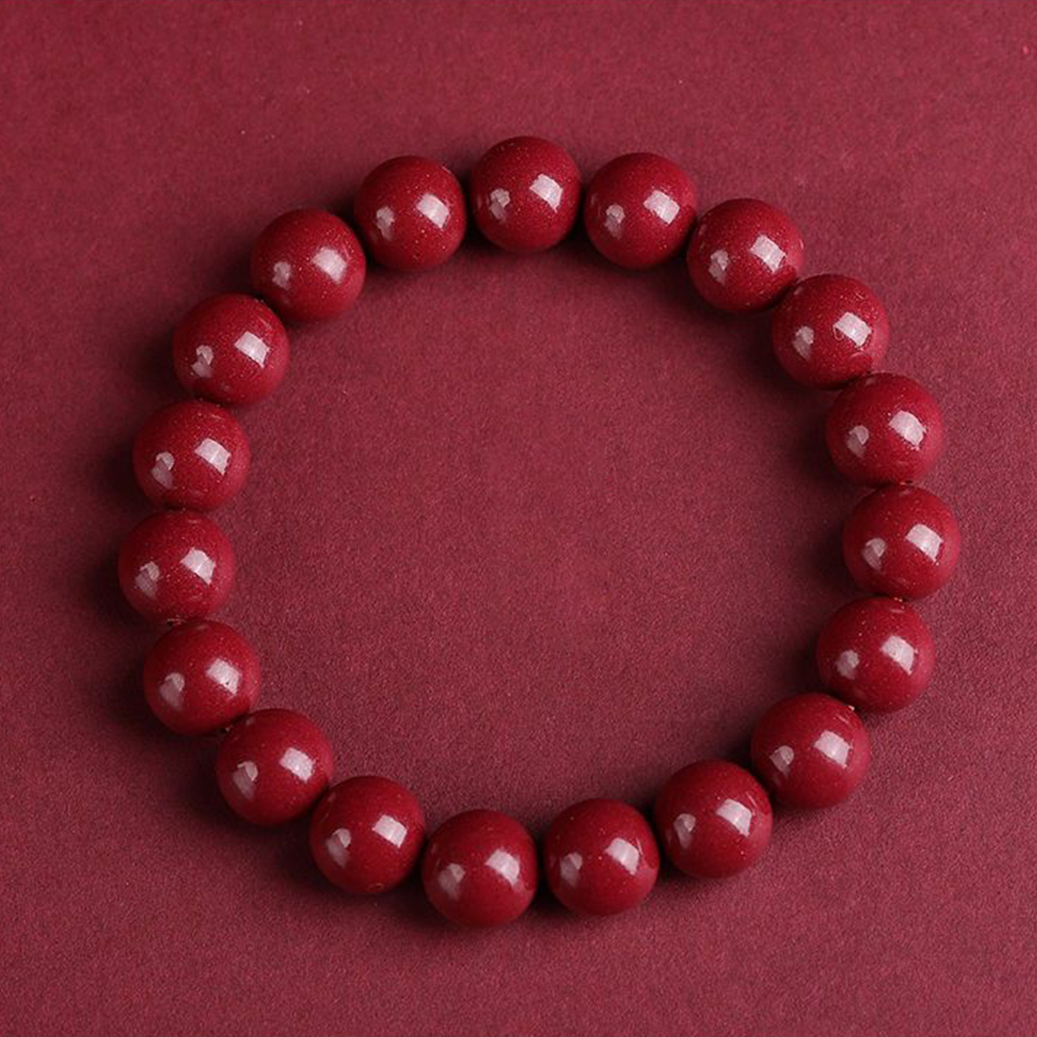 Plain Cinnabar Bracelet - Image 7
