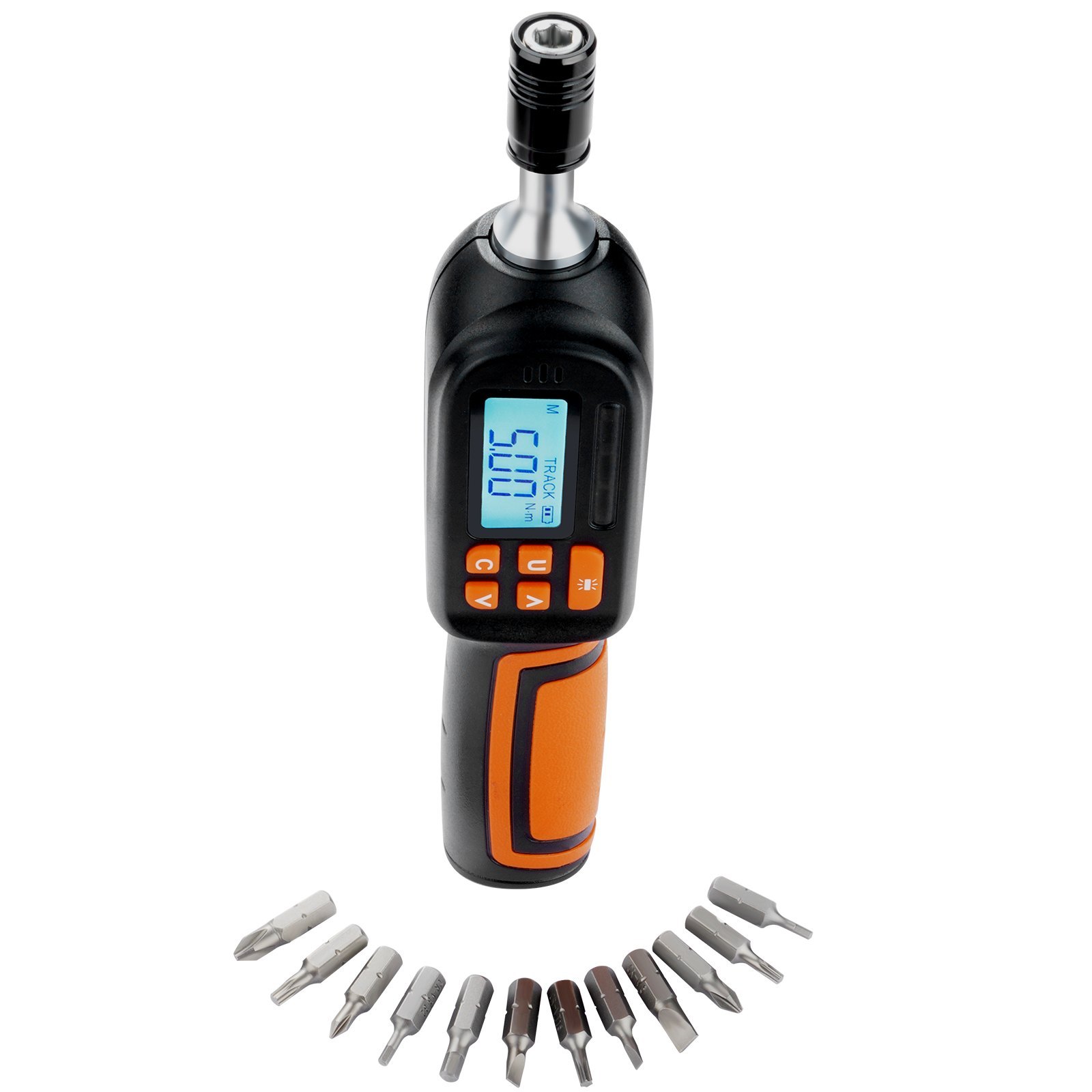 Digital Torque Screwdriver, 2.65-70.67 in-lbs, 0.01 N·m Increment, with Bits & Case 19 Digital Torque Screwdriver, 2.65-70.67 in-lbs, 0.01 N·m Increment, with Bits & Case - Image 3