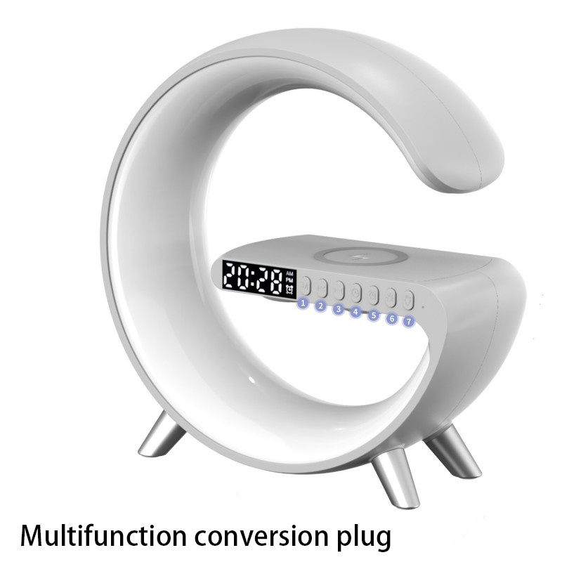 G-Shaped Smart LED Lamp with Speaker & Charger (App Control, Home Atmosphere) - Image 8