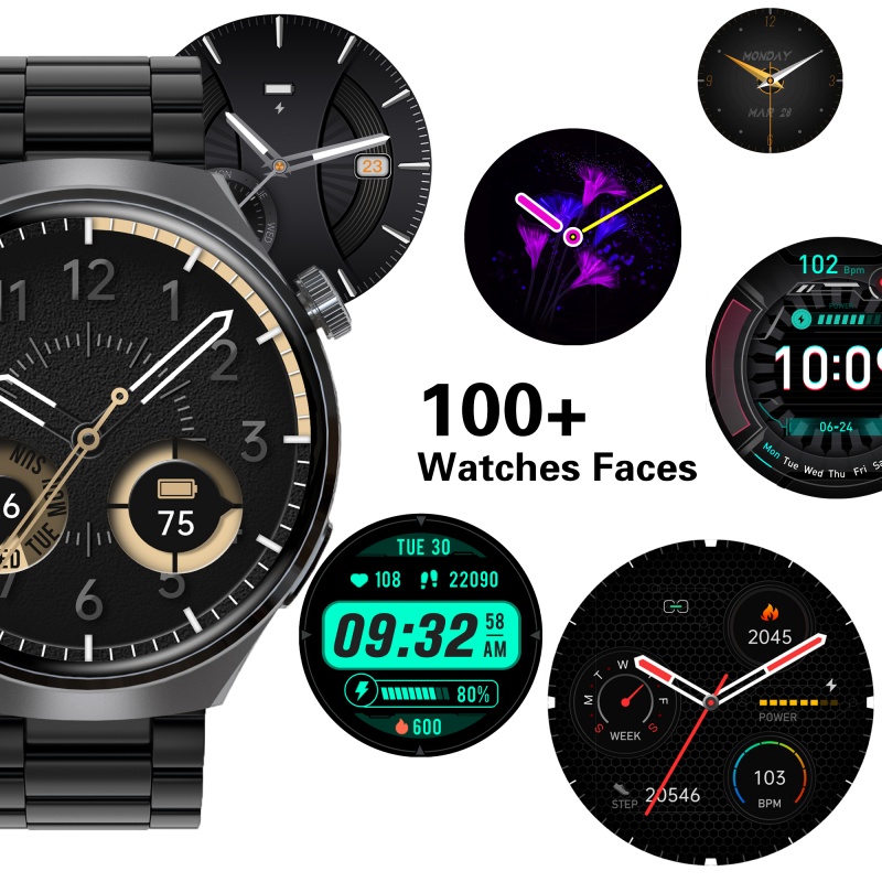 SENBONO V19 Business Men Smart Watch Answer Call Heart Rate Water Proof Sports Fitness Smartwatch Men - Image 2