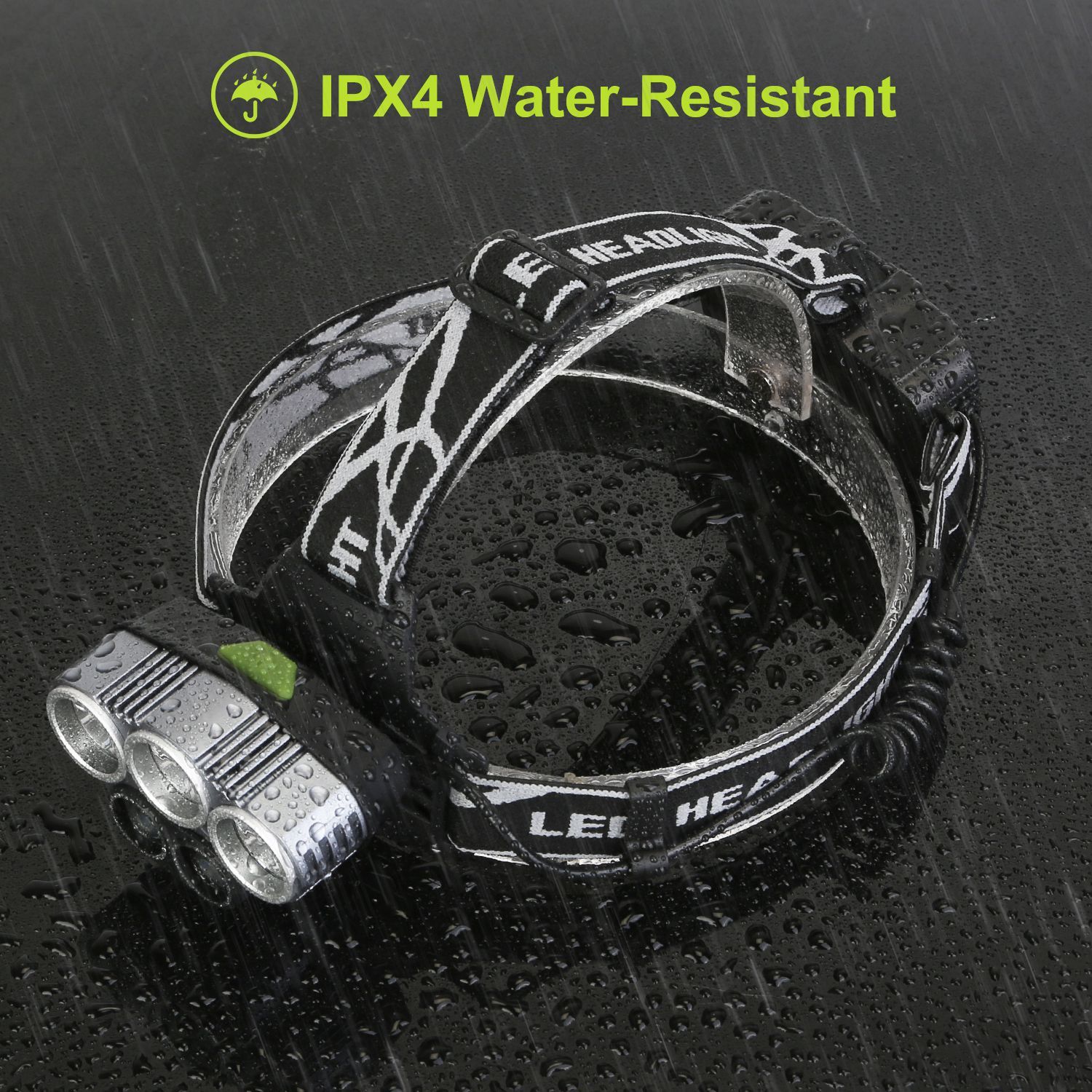 Rechargeable Headlamp 20000 Lumen LED Headlight 6 Modes Headlamp Flashlight For Camping Cycling Hiking Hunting Emergency - Image 7