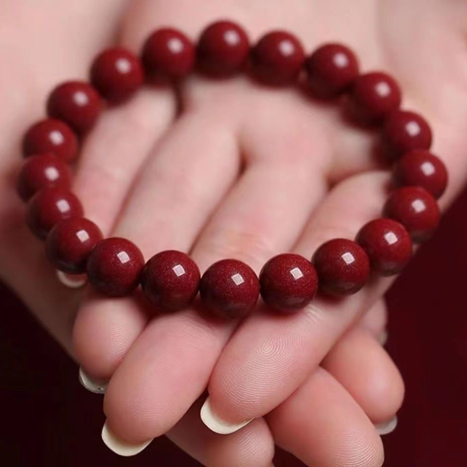 Plain Cinnabar Bracelet