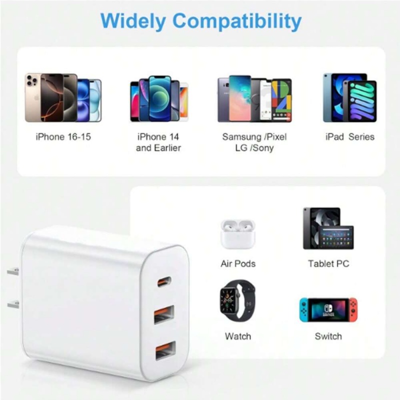 Charger Cable - Portable, Durable, Essential For Charging Compatible With Multiple Devices And Ensures Device Safety. - Image 2