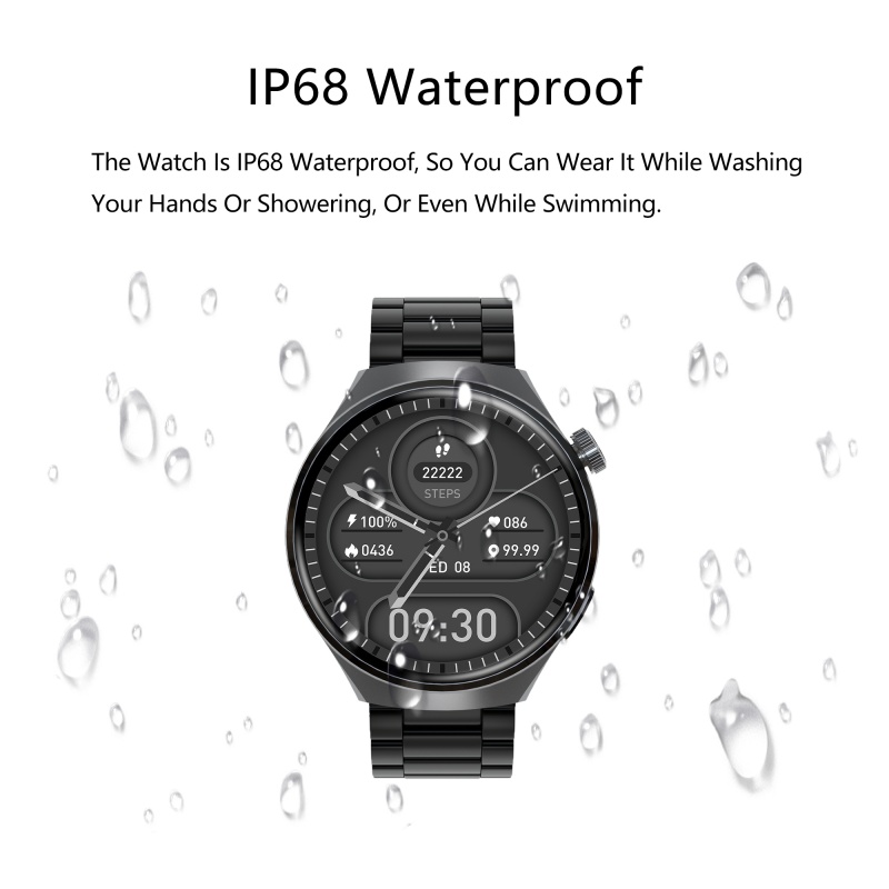 SENBONO V19 Business Men Smart Watch Answer Call Heart Rate Water Proof Sports Fitness Smartwatch Men - Image 7
