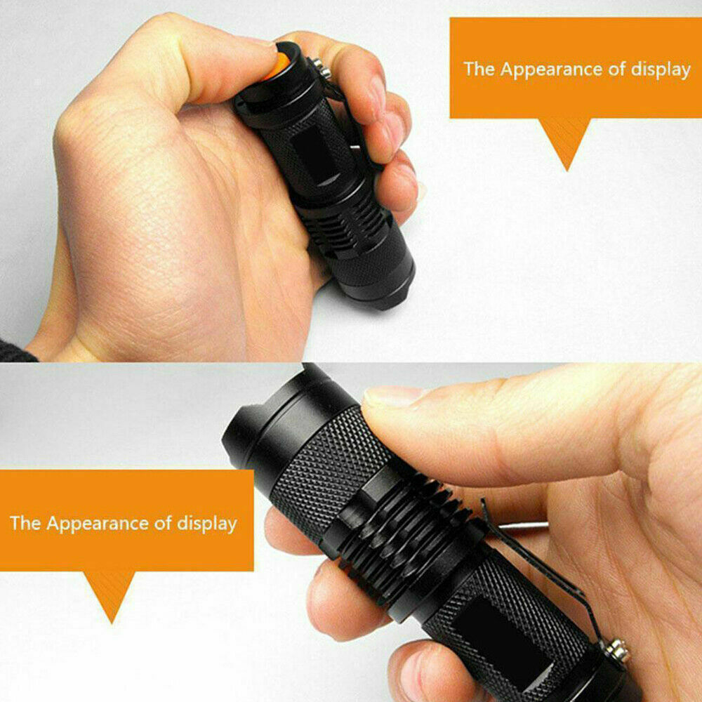 2 Pack UV Flashlight LED Handheld Blacklight Ultra Violet Flashlight 395nm Mini Light Inspection Lamp Torch Detector For Dog Pet Urine Stains, Bed Bugs And Scorpions - Image 9