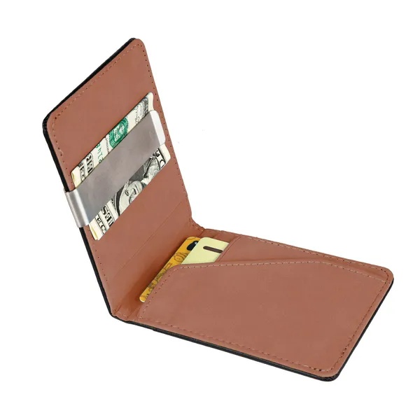 Unisex PU Leather Wallet RFID Blocking Slim Bifold Credit Card Holder With Money Clip 1 Unisex PU Leather Wallet RFID Blocking Slim Bifold Credit Card Holder With Money Clip
