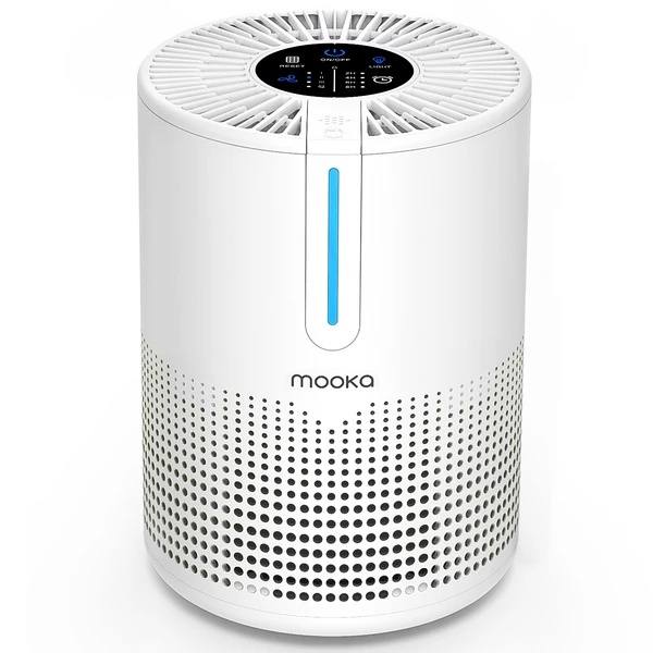 H13 HEPA Air Purifier for Bedroom 430 Sq.Ft, Portable USB, Fragrance Sponge for Pets Dust Odors, for Desktop Car RV