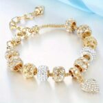 DIY Bead Bracelet, Multi-element Stainless Steel Copper Alloy Rhinestone Fashion Accessory