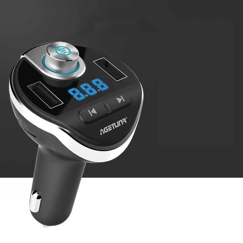 Car Bluetooth T20 Hands-free FM Transmitter MP3 Player Phone Charger - Image 3
