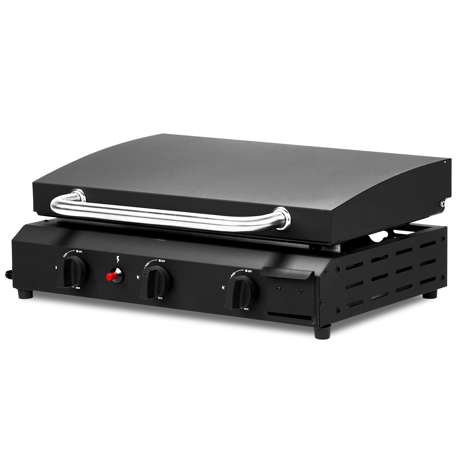 Black Tabletop Gas Grill - Image 10