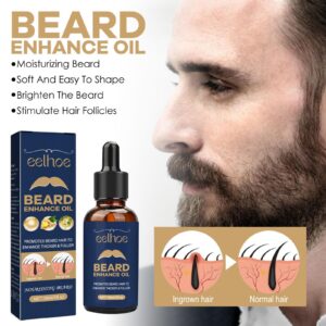 EELHOE Beard Care Serum – Strengthen Roots, Hydrate & Enhance Shine