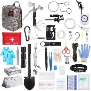125Pcs Tactical Survival & First Aid Kit