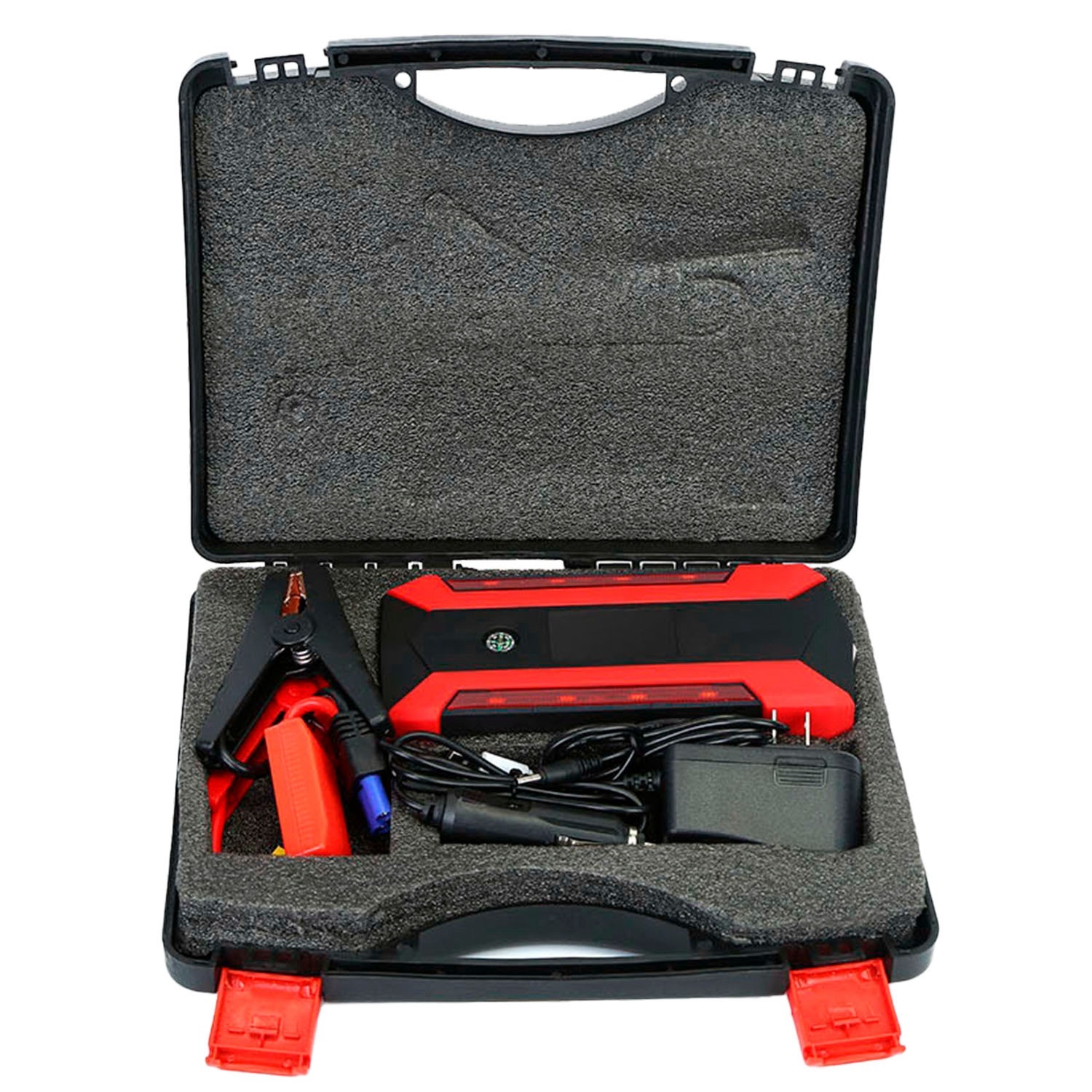 1Pc 4-in-1 Cordless Car Vacuum & Tire Inflator – 150PSI, LED Light, Digital Display - Image 2