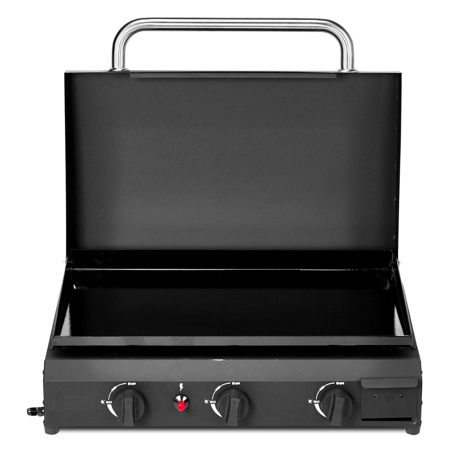 Black Tabletop Gas Grill - Image 2