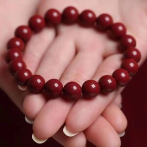 Plain Cinnabar Bracelet